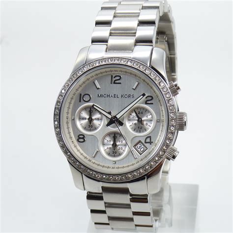 michael kors uhr damen silber|michael kors armband herren.